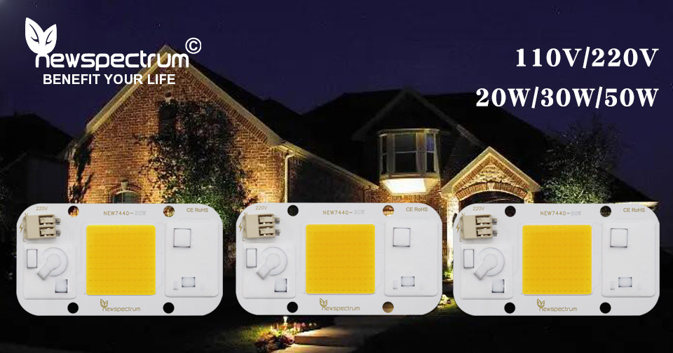 Solderless Cob Driver Led Chip Cold White 30w Led Module For DIY Floodlights