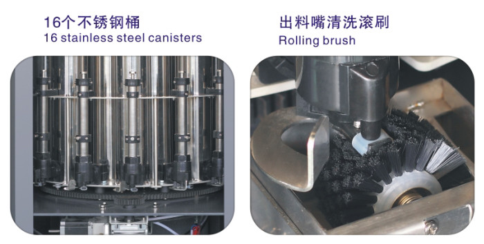 Corrosion Resistant Automatic Paint Tinting Machines 50ML Paint Color Making Machine