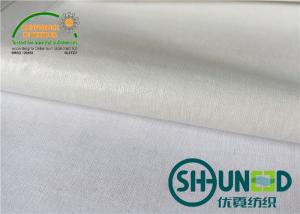 China White Heavy Weight Interfacing , Men And Women's Interlining Cloth on sale