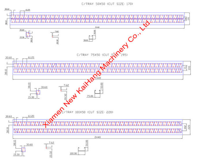 Durable Cable Tray Making Machine , Fully Automatic Roll Forming Machine