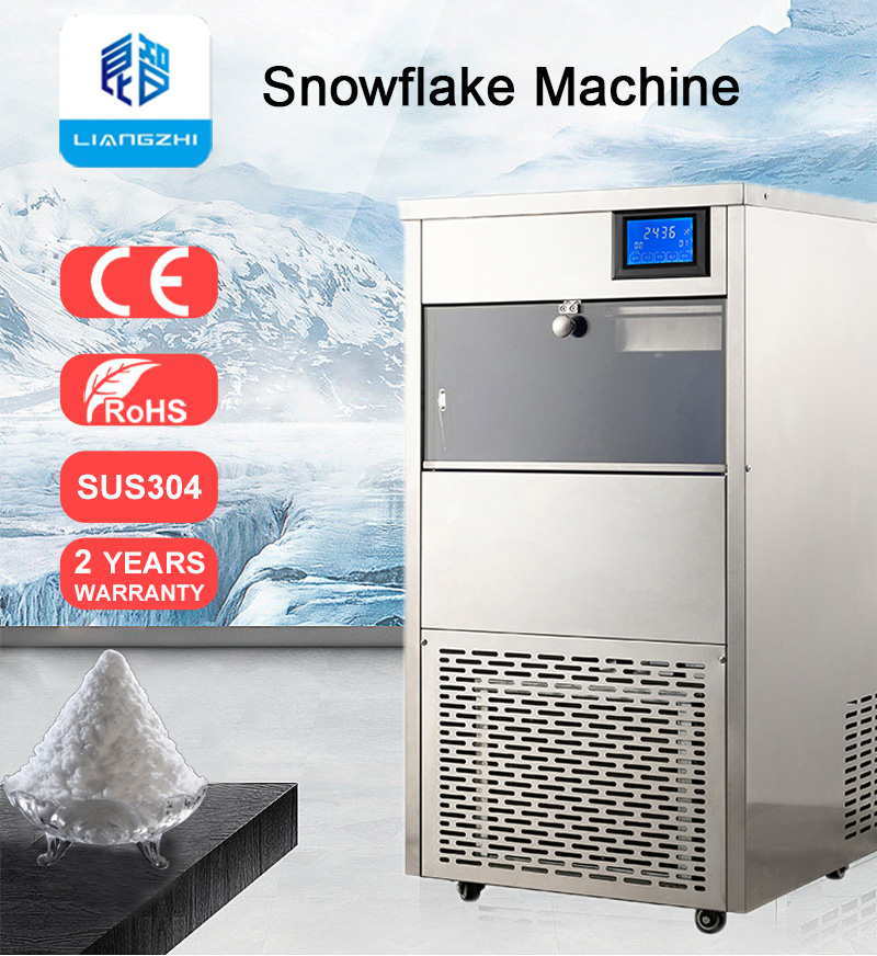 High Capacity LZ-280 Snowflake Ice Maker with 120Kg 24Hours Production and Air Cooling