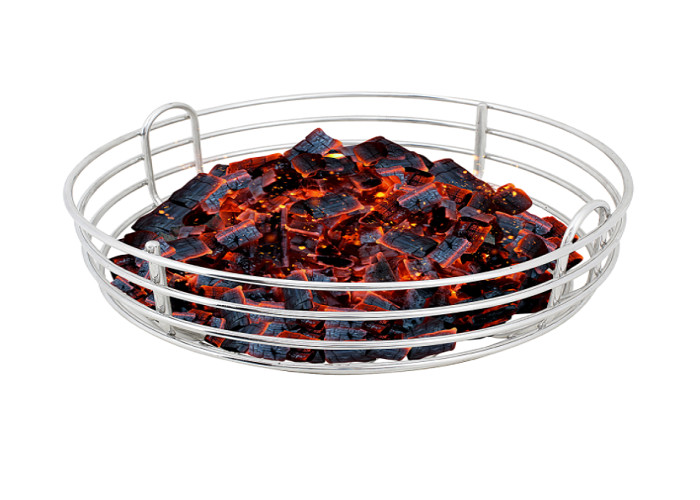 STD Filter Welded Weave SUS304 Grill Charcoal Basket Rectangular Outdoor