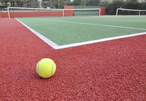 Silicon PU Acrylic Tennis Court Outdoor Eco Basketball Court Installation