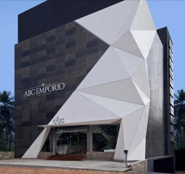 Aluminium Glass Curtain Wall Outdoor Facade Decoration Spider Profile