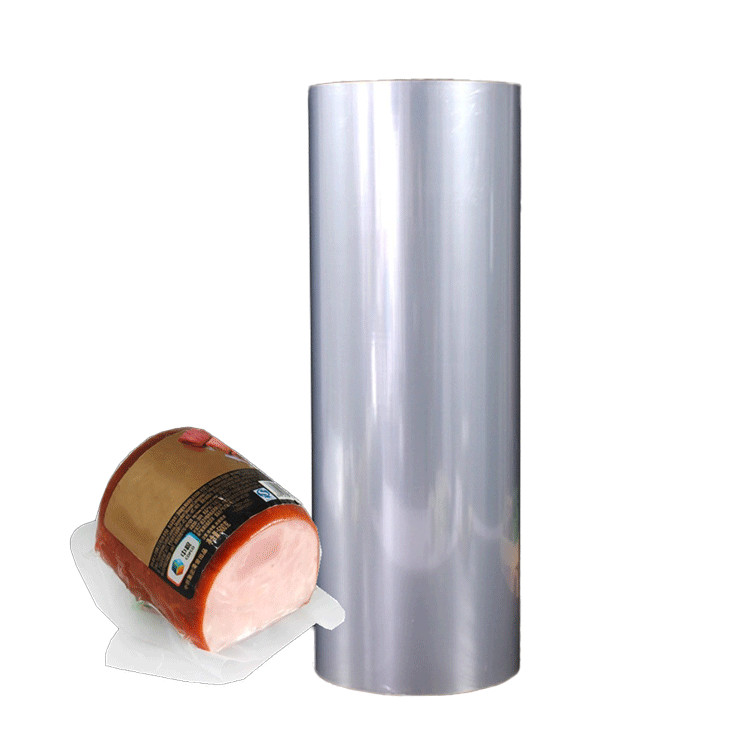 Printable Logo Laminated PVDC Thermoforming Film Medium Barrier Multilayer PA PE Food Packaging Material