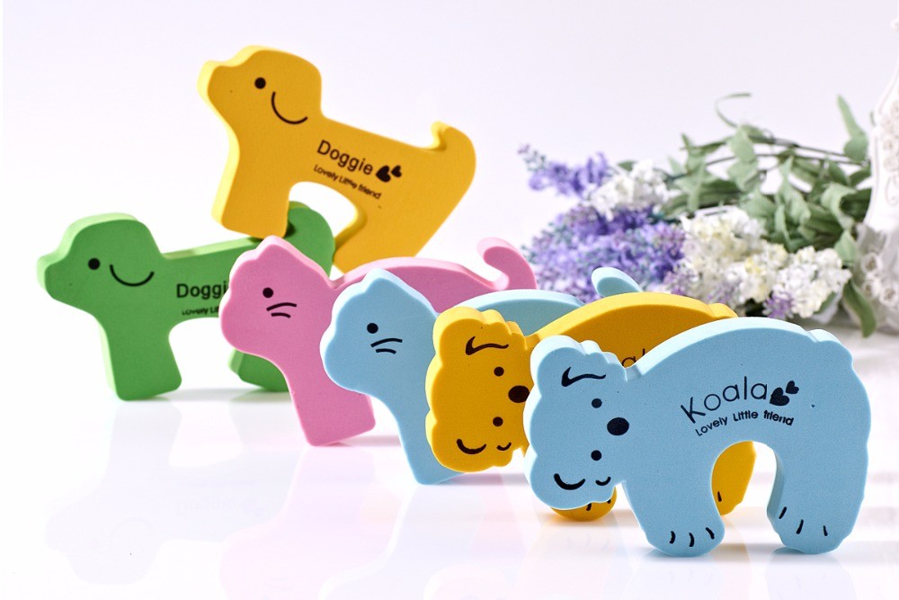 Premium Childproofing Baby Door Stopper Finger Guard For Safety , Door Stopper For Kids