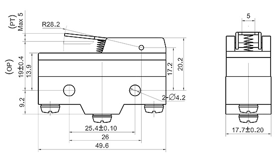 Microswitch LXW-511N2