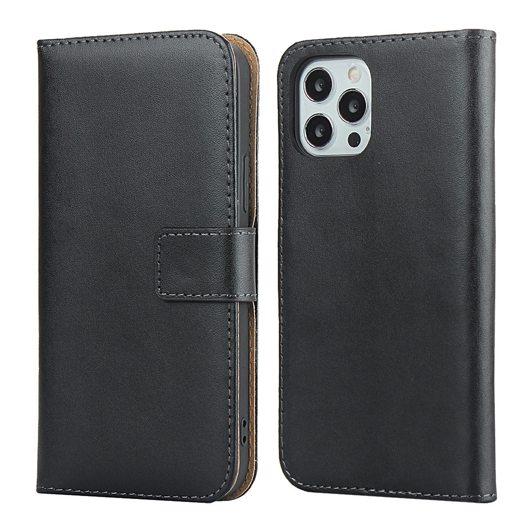 Book Design Card Pocket Phone Case Mangetic Clip Closure For Iphone 12 Pro Max