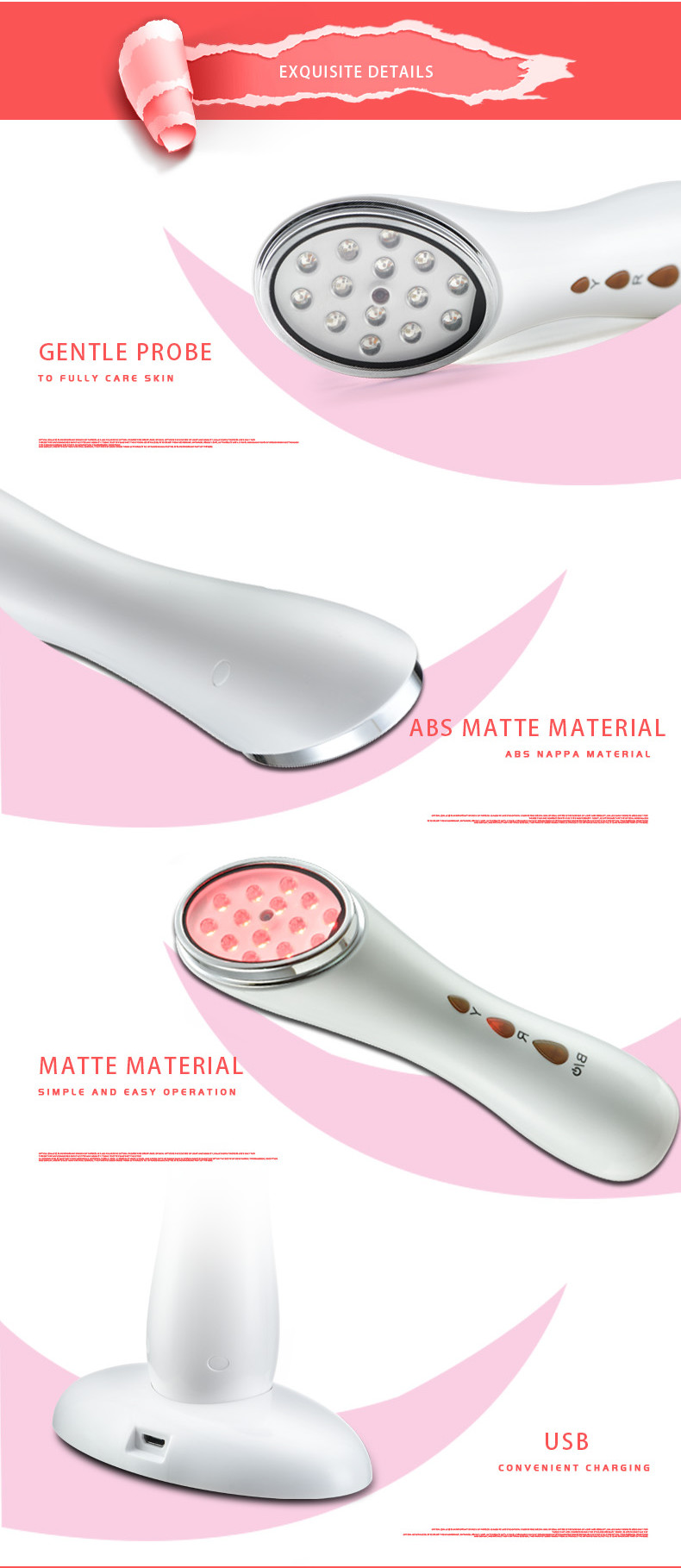 Whitening Facial IPL Radio Frequency Skin Device Multi Function