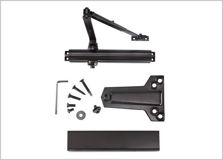 Automatic Heavy Duty Commercial Door Closer UL Listed Fire Rated For Wood Metal Door