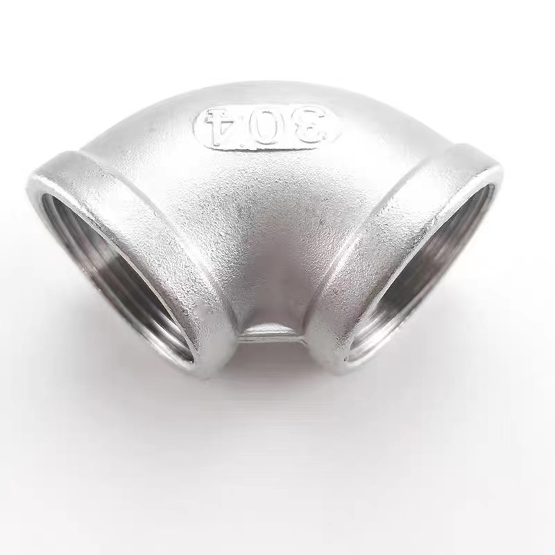 Stainless Steel 304 Grooved Pipe Fittings 90 Degree Elbow