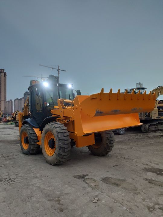 Best Condition Liugong 777 Backhoe Loader For Construction Site