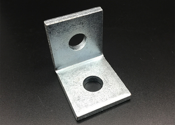 Two Hole Strut Channel Connectors ASTM Rack Unistrut Angle Brackets