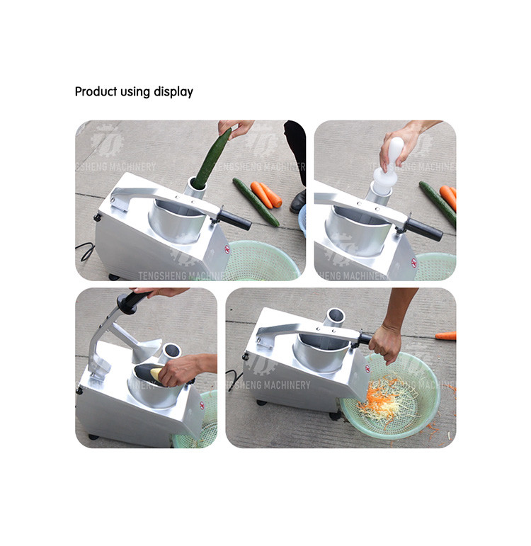 SS Vegetable Processing Machine Potato Chip Onion Chopper Slicer Cutter