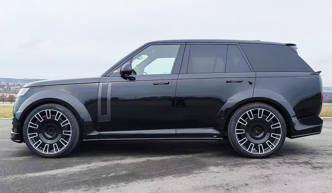 Carbon Fiber Land Rover Body Kit LM Style Universal Rear Bumper Lip Diffuser Spoiler