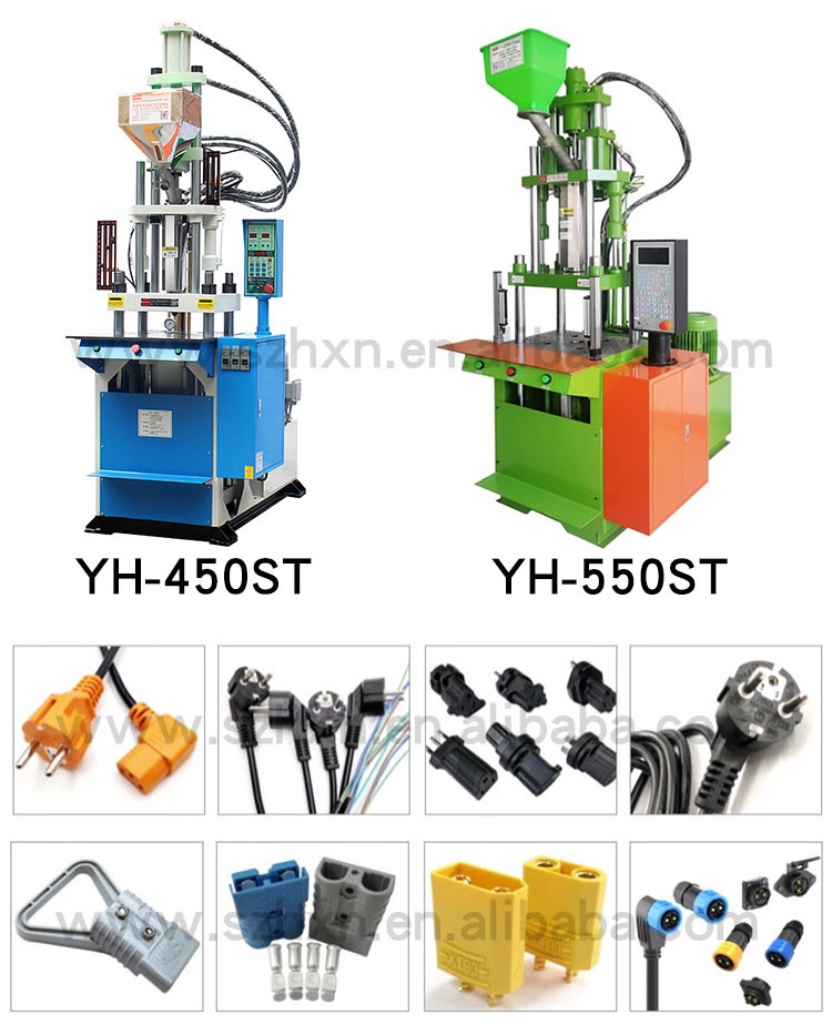 VERTICAL YH-550ST 55t Injection Molding Machine for Wire Harness Connector Cable Insert
