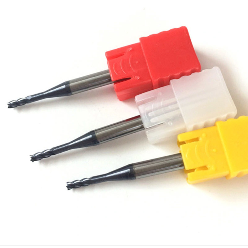 Long Neck Hardness Steel Solid Tungsten Carbide 2.5mm End Mill Hrc65