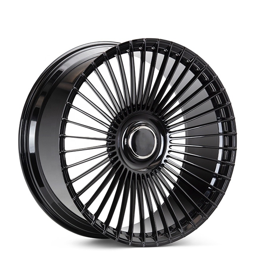 Customized Wholesale 5x130 5x112 Spokes Statin black Rims Alloy Forged 21 Inch Car Wheels Forged Aluminum Wheel