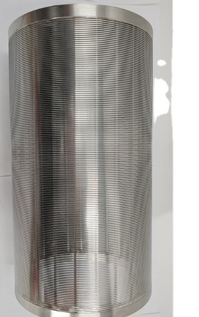 304 316 Stainless Steel Easy Installation Wedge Vibrating Mesh Filter Element