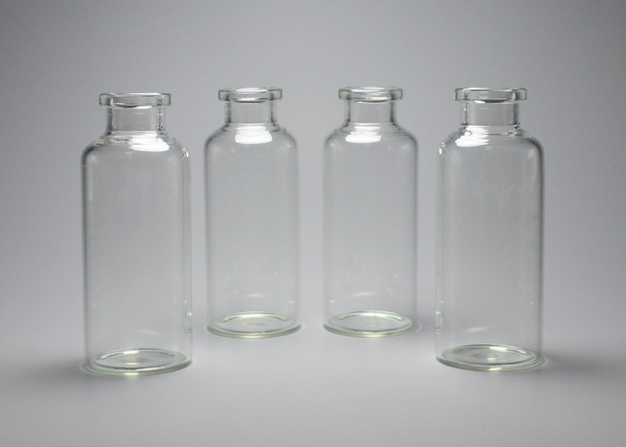 Medicinal Lucid 30ml Crimp Top Multi Use Borosilicate Tubular Glass Vial