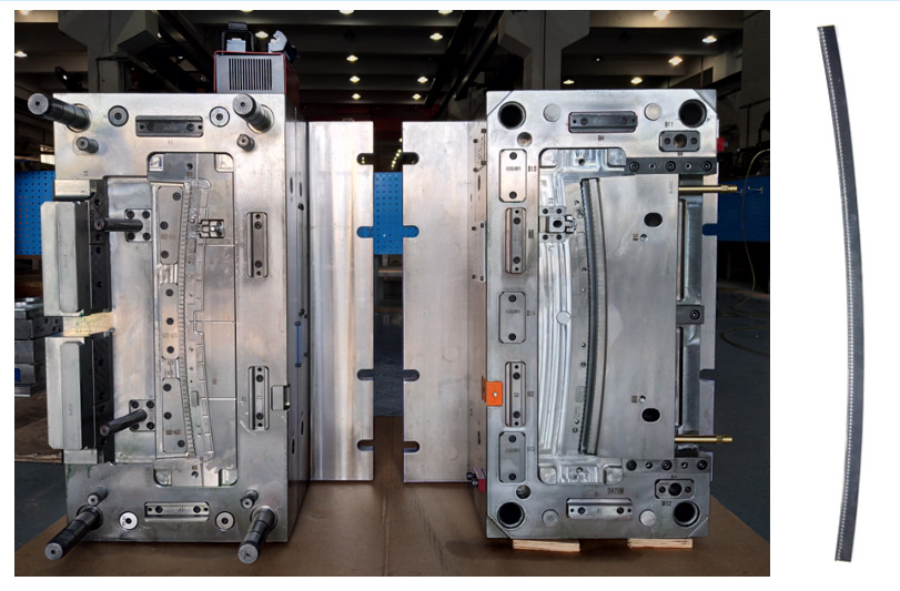 HASCO Standard moldbase Automotive Plastic mould with STAUBLI water connection