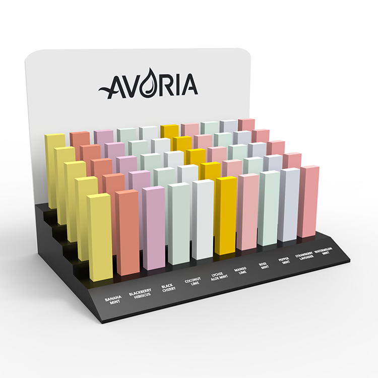 A4 Size LED Menu Stand Countertop Acrylic Holder Display With 7 Colors