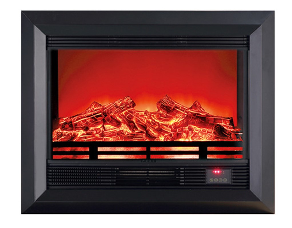 Multifunctional 750-1500W Indoor Decorative Wall Insert Electric Fireplace for Family