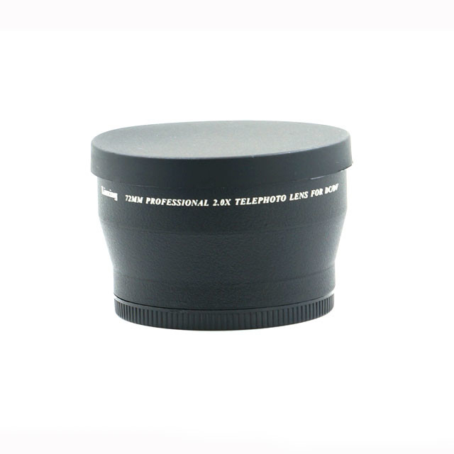 Wide Angle 72mm 2.0 X Telephoto Lens Macro Lens Attachment For DC / DV