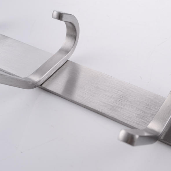 Stainless Steel wall hanging robe hook Bathroom Wall Mounted Clothes Robe Towel coat hook rack