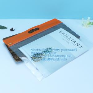 Ecofriendly sustainable Clear Document Folder, Waterproof Case Transparent