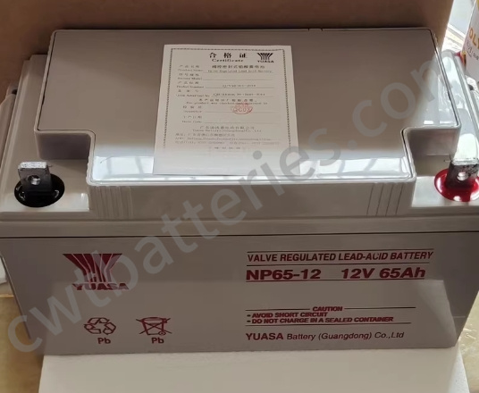 YUASA NP65-12 12V 65Ah Valve Battery VRLA Battery New Original