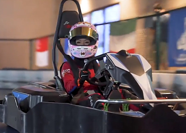 28km/H Electric Mini Go Kart For Teenager 36V 600w App Adjustment Control