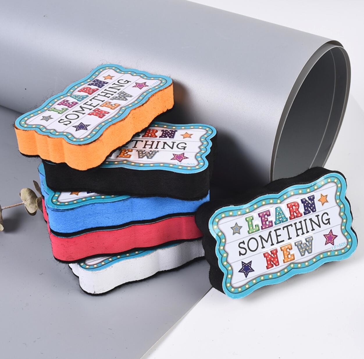 custom Blackboard Whitebaord felt Magnetic Dry Eraser Bones Eva Cartoon