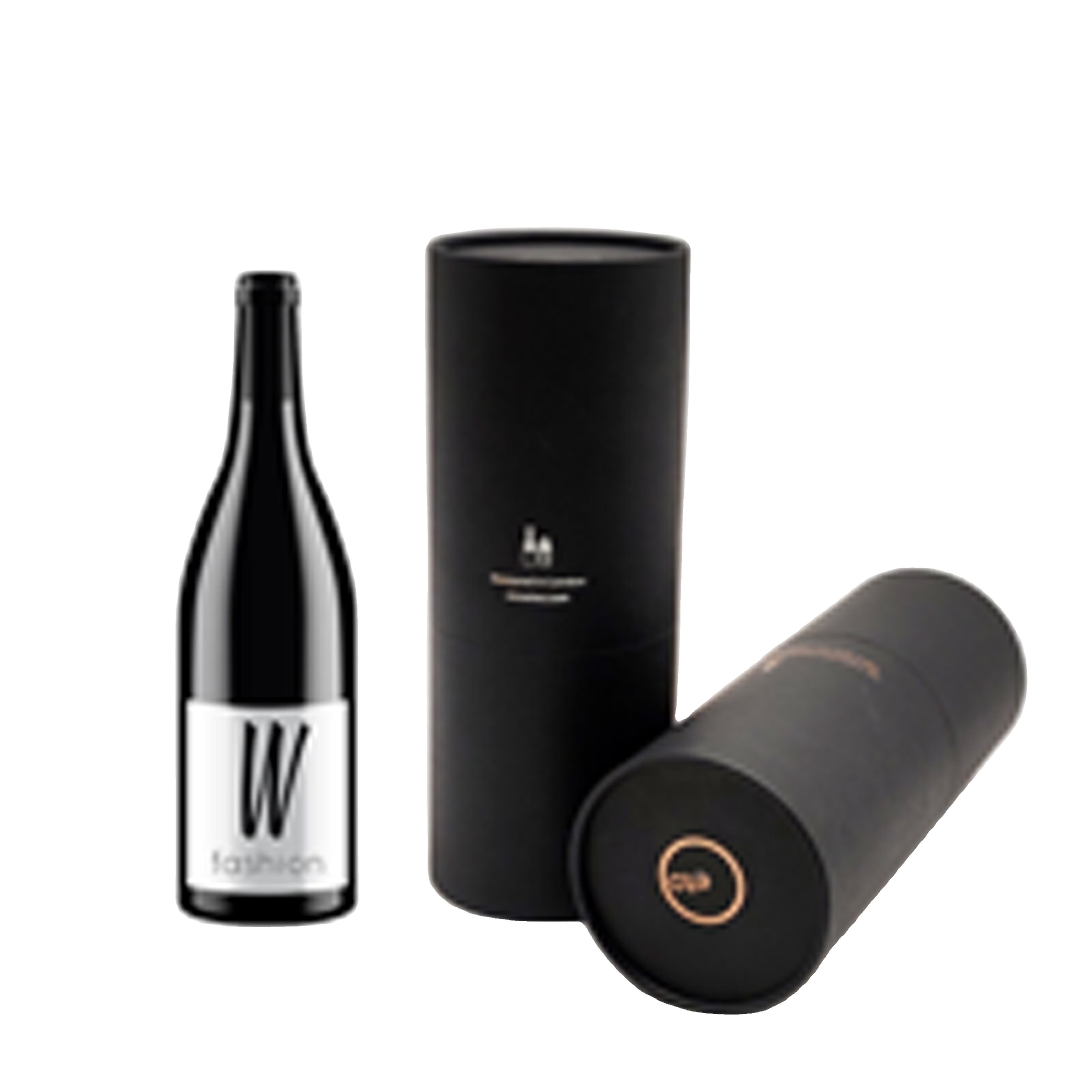 OEM Cardboard Wine Tube , High Level Paperboard Wine Cylinder Packaging