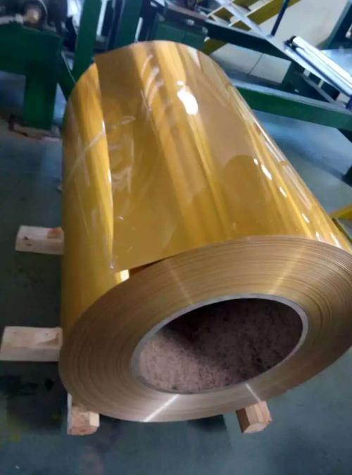 Durable Coated Aluminum Coil , Aluminum Sheet Roll Coating Thickness 0.018mm