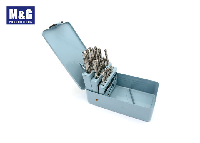 Drill Bits Set High Strength DIN338 25PCs Drill Bit Sets