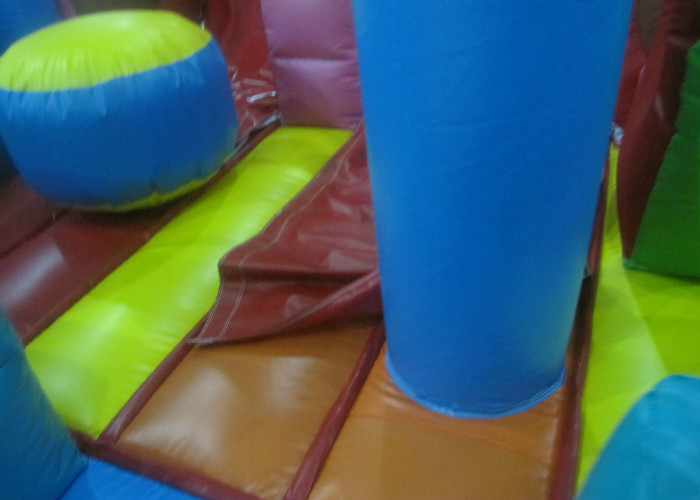 Inflatable Fiery Red Slide teletubbies inflatable double high slide on sale