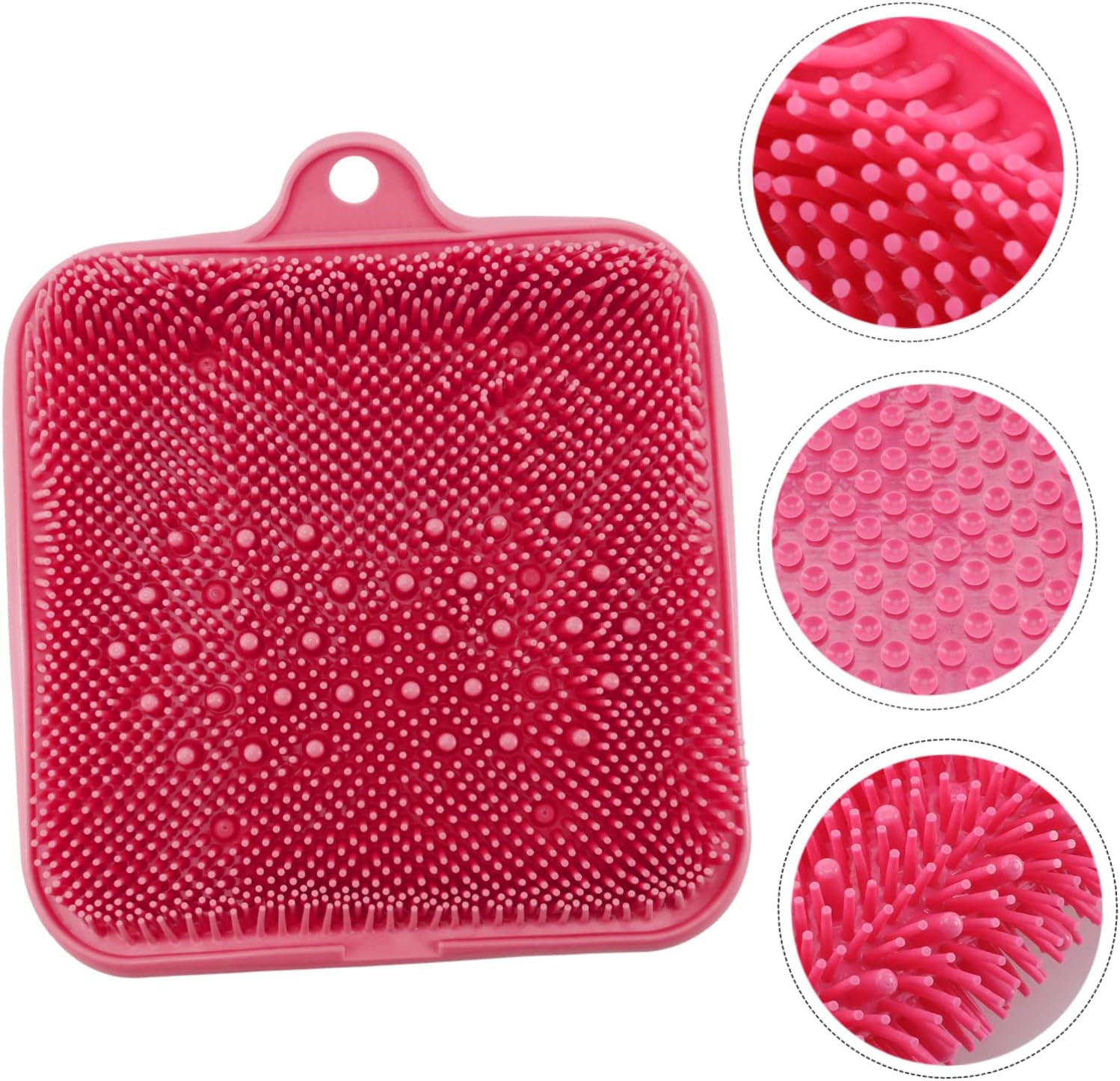Waterproof Silicone Shower Mat Foot Scrubber Reusable Harmless