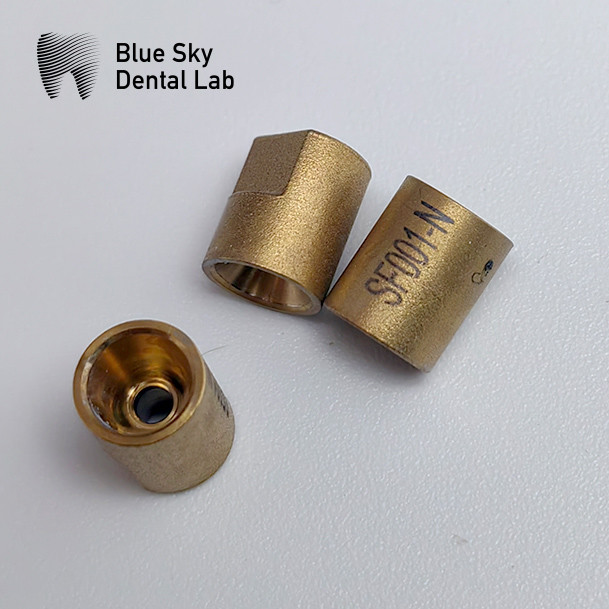 Gold 3D Nobel Active Scan Body 5mm Height Scan Body For Implant