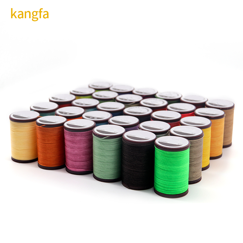 85 Color Pattern Dyed High Strength Bracelet Bangle Wax Thread for Hand-sewn Leather Bags