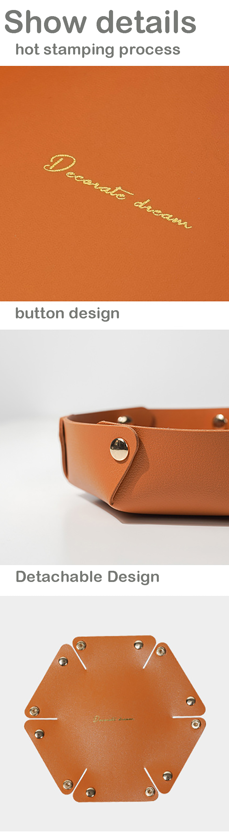 Custom Logo Mini Foldable Luxury Leather Cosmetic Box for 1-3L Capacity in B2B Marke