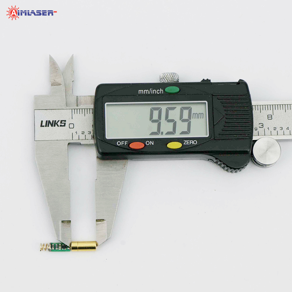 Industrial Mini Laser Diode Module 520nm 5mW Laser Head with Spring for Laser Alignment and Measurement Equipment