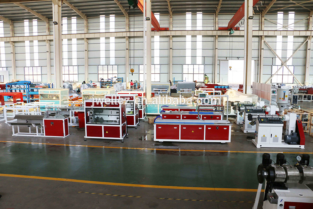 Composit Foamed Pvc Ceiling Panel Production Line With Calibration Unit
