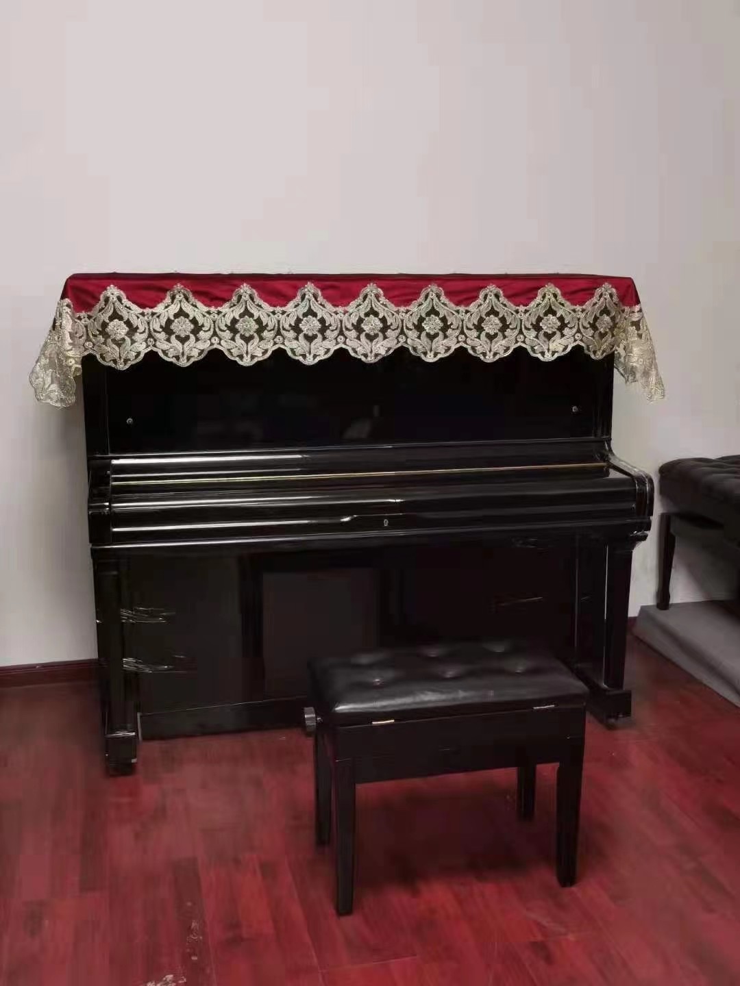 Double lifting piano playing stool with book box folding bench surface electronic piano stool piano cover piano accessor