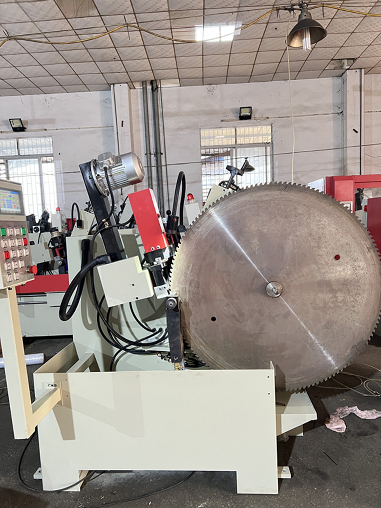 LDX-020B Custom Woodworking TCT Circular Saw Blade Front And Rear Angle Grinding Machine