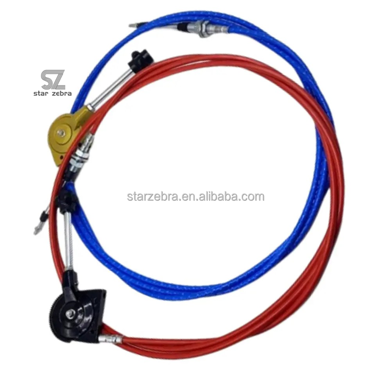 Construction Works Essential Throttle Cable for Excavator Parts Modified Manual Carter Hitachi Daewoo Hyundai Kobelco