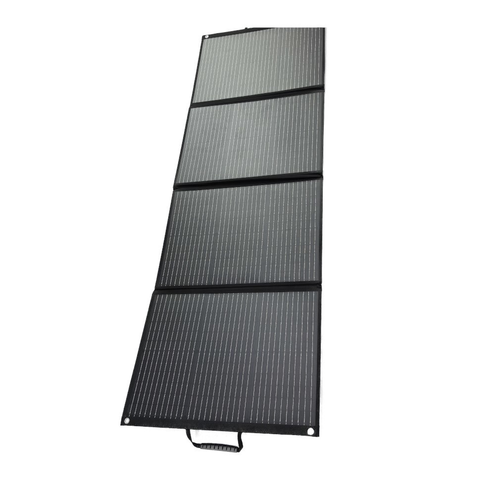 3*USB UCB Port Solar Folding Bag With Customization Logo Print And 11.1 A Max Power Current
