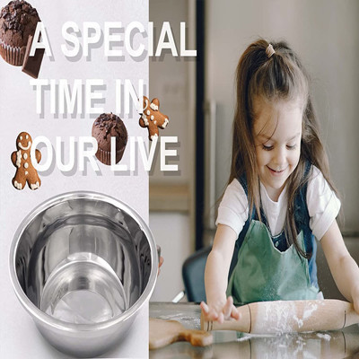Stainless Steel Deep Mixing Bowl Salad For Baking And Marinating
