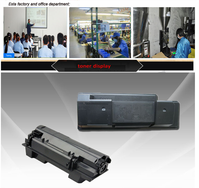 Compatible Black TK - 350 Toner Cartridges For Kyocera FS - 3140MFP