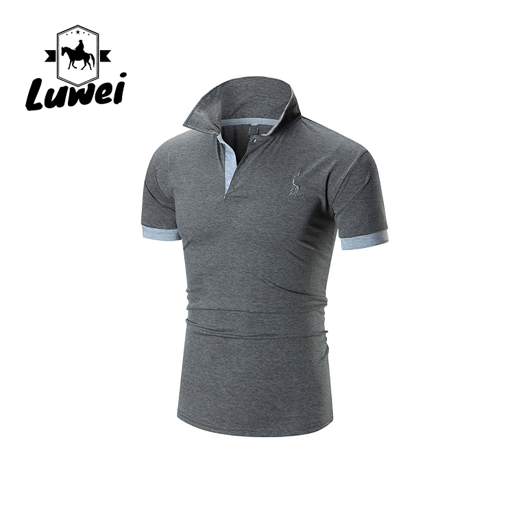 Plus Size Cotton Polo T Shirts Muscle Collared Sublimation Fitted Soft Knit